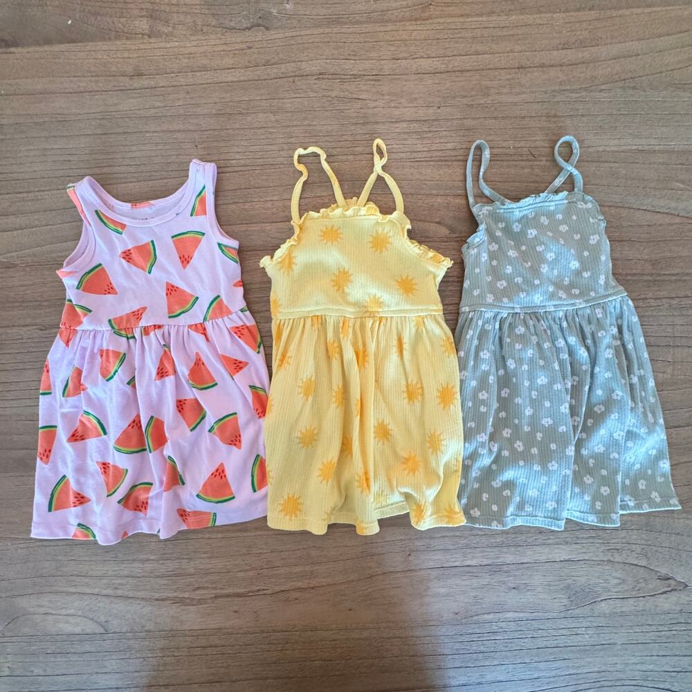 Cat & Jack Toddler Dress Bundle - Size 2T - Picture 7 of 8